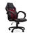 Milano Adjustable Ergonomic Racing Chair Computer Executive Chair Red Black