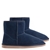 Royal Comfort Ugg Boots Womens Leather Upper Wool Lining - (5-6) - Navy