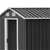 Giantz Garden Shed Outdoor Storage 2.58x3.14x2.02M Workshop Metal Base Grey