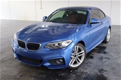 2016 BMW 2 Series 228i F22 AT- 8 Speed Coupe WOVR+Repairable