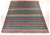 Finely Hand Woven Kilim Wool pile Size (cm): 202 X 197