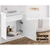 Cefito 400mm Bathroom Vanity Basin Cabinet Sink Storage Wall Mounted White