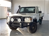 2012 Toyota Landcruiser Workmate (4x4) VDJ79R T/Diesel Manual Cab Chassis