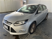 Unreserved 2012 Ford Focus Sport LW Automatic Hatchback