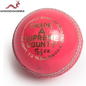 Woodworm Cricket Ball - Supreme County 4