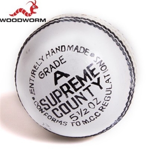 Woodworm Cricket Ball - Supreme County 1
