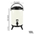 SOGA 10L Stainless Steel Insulated Milk Tea Barrel Dispenser with Faucet
