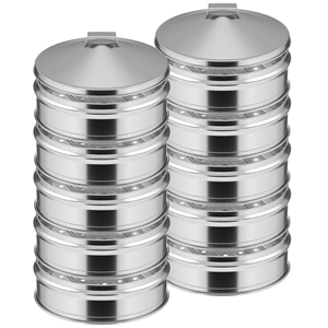 SOGA 2X 5 Tier Stainless Steel Steamers 