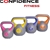 Confidence Fitness Pro 4pc Kettlebell Weights Set
