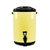 SOGA 2X 8L Stainless Steel Insulated Milk Tea Hot and Cold Dispenser Yellow