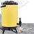 SOGA 2X 8L Stainless Steel Insulated Milk Tea Hot and Cold Dispenser Yellow