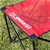 Sweat Pro Bench - Portable Seat - Holds 3 People - Red