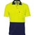 4 x ACE Hi-Vis Microfibre Polo Shirts Size XS, Short Sleeve, Yellow/Navy.