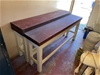 Cutting Benches with Solid Slab Red Gum Top