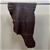 Approx. 3sqft Genuine Chocolate Colour Lambskin Leather Hide