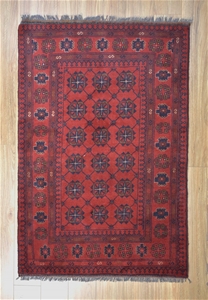 Handknotted Pure Wool Khal Rug - Size 15