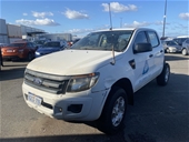 2013 Ford Ranger XL 4X4 PX T/Diesel Auto Crew Cab Chassis