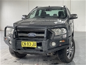 Unreserved 2017 Ford Ranger Wildtrak 4x4 PX II T/D AT