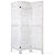 Artiss 3 Panel Room Divider Screen Privacy Wood Dividers Timber Stand White