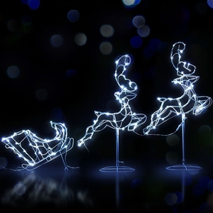 Jingle Jollys XMas Motif Lights LED Rope