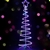 Jingle Jollys XMas Motif Lights 1.88M Xmas LED Tree Outdoor Colourful Light