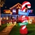 JingleJollys XMas Inflatable 2.4M Candy Pole Lights Outdoor Decorations