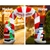Jingle Jollys 3M XMas Inflatable Santa Archway Outdoor Decorations Lights