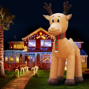 Jingle Jollys 5M XMas Inflatable Reindee