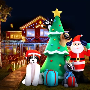 Jingle Jollys 3M XMas Inflatable Santa T