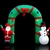 Jingle Jollys 2.8M XMas Inflatable Santa Archway Outdoor Decorations LED