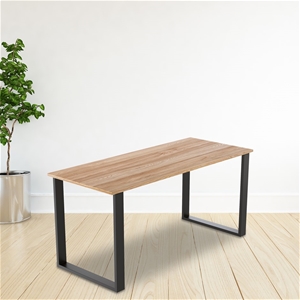 Rectangular-Shaped Table Bench Retro Ind