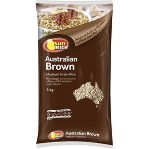 2 x SUN RICE Australian Brown Medium Gra