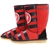 TEAM UGGS Unisex A-League Ugg Boots, Size M7/W8, Red/Black, Western Sydney
