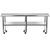 Stainless Steel Work Table Bench 1500MM W x 700MM D with wheels
