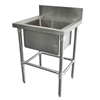 Stainless Single Sink 600 x 600 x 900mm high