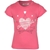 Pineapple Infant Girls Heart Foil T-Shirt