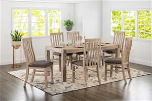 9 Pcs Dining Suite 210cm Dining Table & 