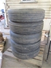 Qty 5x Truck Tyres