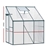 Greenfingers Greenhouse Aluminium Polycarbonate Garden Shed1.9x1.27M