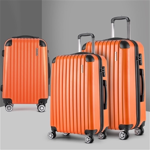 Wanderlite 3pc Luggage Sets Trolley Trav