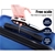 Wanderlite 2pc Luggage Travel Sets Suitcase Trolley TSA Lock Bonus Blue