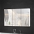 Cefito Bathroom Mirror Cabinet Vanity White Shaving Storage 1200x720mm