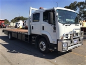 2014 Isuzu FTR 900 Crew 4x2 Tray Body Truck