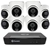 SWANN 4K Dome Professional Series IP Digital Still Image Video Cameras, 8 x