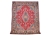 Hand Woven Medallion Deep Red With Navy Border Size(cm): 345 X 295