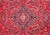 Very Finely Woven Deep Red With Navy Border Tone Wool (cm): 402 X 285