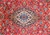 Finely Woven Medallion Center red Navy Tone Wool Pile Size(cm): 340 X 220