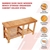 Bamboo Shoe Rack Wooden Bench Storage Organiser Cabinet Holder Stool