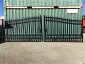 Unused Wrought Iron Style Gates - Melbourne