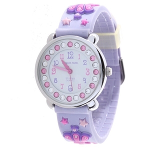 JACQUES FAREL Kids Wrist Watch. Stainles